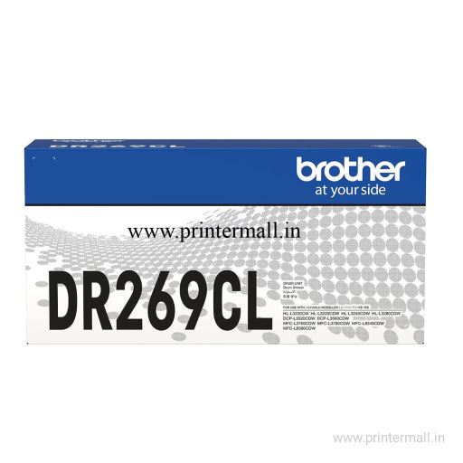 brother DR269CL 4PK Drum Unit Life 20000-Pages Models HL-L3320CDW HL-L3280CDW DCP-L3560CDW MFC-L3760CDW