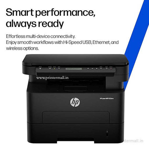 HP 323dnw Auto Duplex WiFi  LAN Laser Printer (New Launch) Print Scan Copy  LCD Display 30 PPM 256 MB Memory