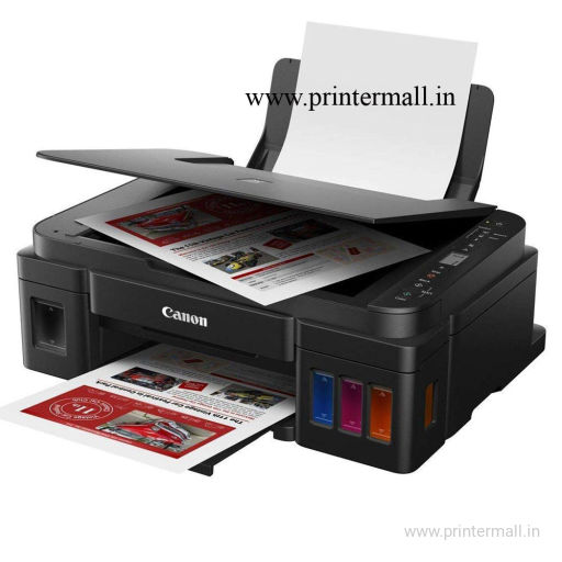 Canon PIXMA MegaTank G3012 Coloue Wireless Printer 2-Additional Black ink Free & Get Tommy Hilfiger Backpack Worth Rs.3199 Free