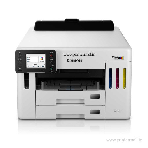 Canon MAXIFY GX5570 Single Function (Print Only) WiFi MegaTank Colour Printer with Dual Cassettes for High Volume Printing
