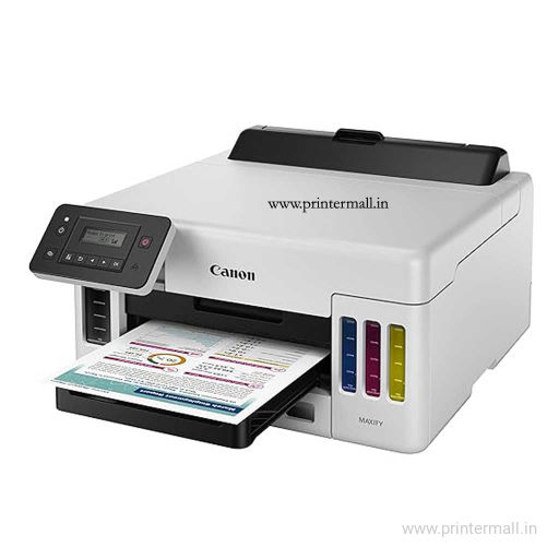 Canon MAXIFY GX5070 Single Function (Print Only) WiFi MegaTank Colour Printer for High Volume Printing