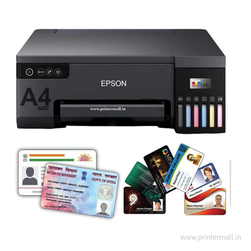 Epson Ecotank L8050 A4 6-Colour Single Function WiFi, Photo, ID Card Printer