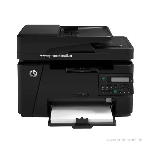 HP MFP M128fn Laserjet Monochrome Printer: Print, Copy, Scan, ADF, Ethernet, Fast 20Ppm, Easy and Secure Setup, 3-Yrs Warranty