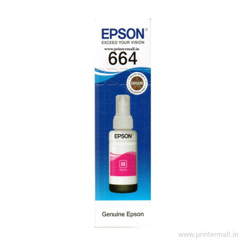 Epson Genuine 664 Magenta Ink Models L100, L110, L130, L200, L210, L220, L300, L310, L350, L355, L360, L365, L380, L455, L550, L555, L565