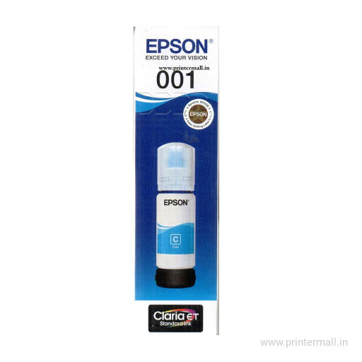 Epson Genuine 001 Cyan Ink For Models 4150,L4160,L4260,L4360,L6160,L6170,L6190,L6270,L6290,L6370,L6360,L6390