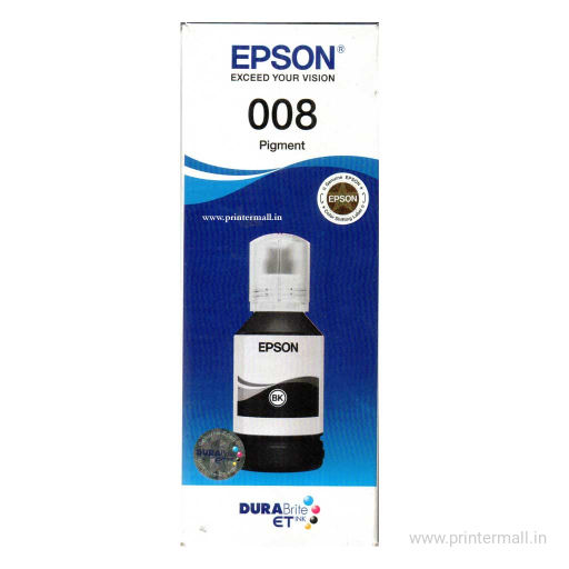 Epson Genuine 008 Black Ink Models L6460/L6490/L6570/L6580/L15150/L15160L15180/M15140/M15180