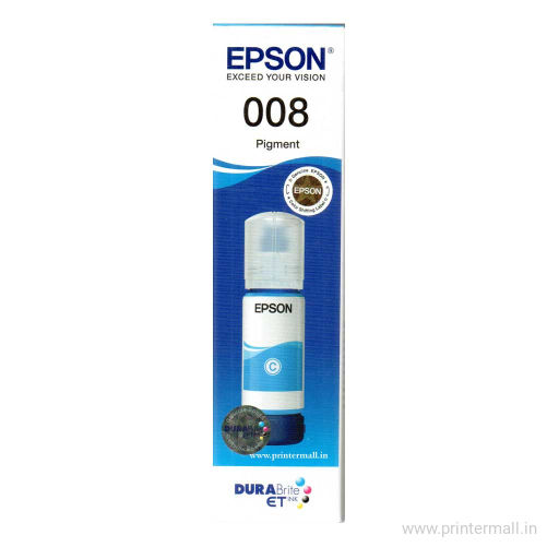 Epson Genuine 008 Cyan Ink Models L6460/L6490/L6570/L6580/L15150/L15160L15180/M15140/M15180
