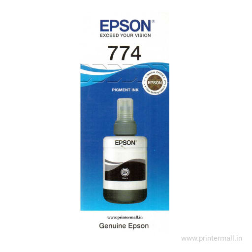 Epson Genuine 774 Black Ink for Epson Printer M100, M105, M200, M205, L605, L655, L1455