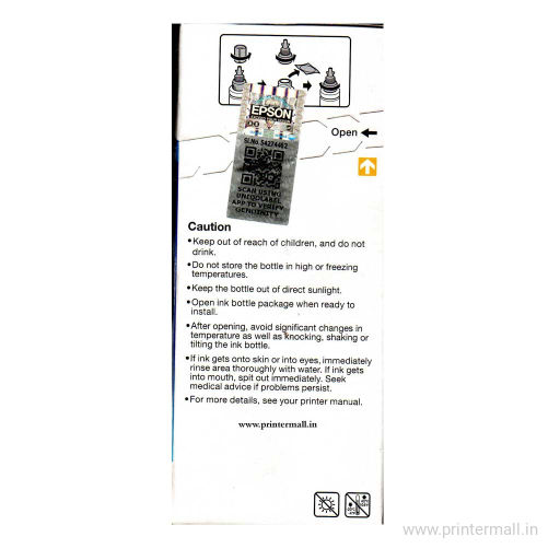 Epson 774 Black Ink Models M100 M105 M200 M205 L605 L655 L1455