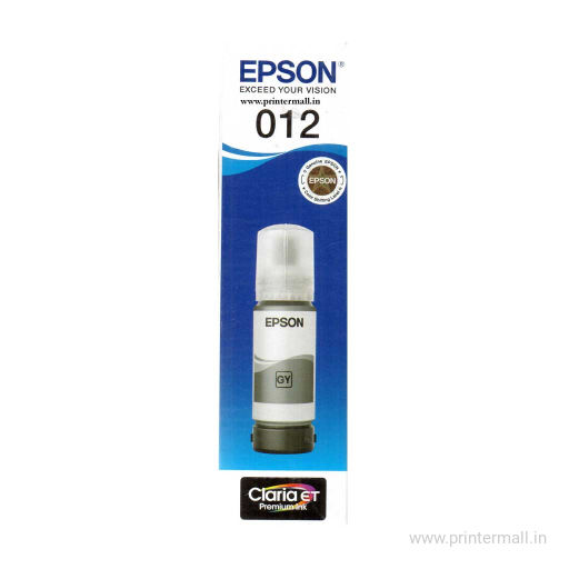Epson Genuine 012 Grey Ink for the Model Epson L8180 / L8160