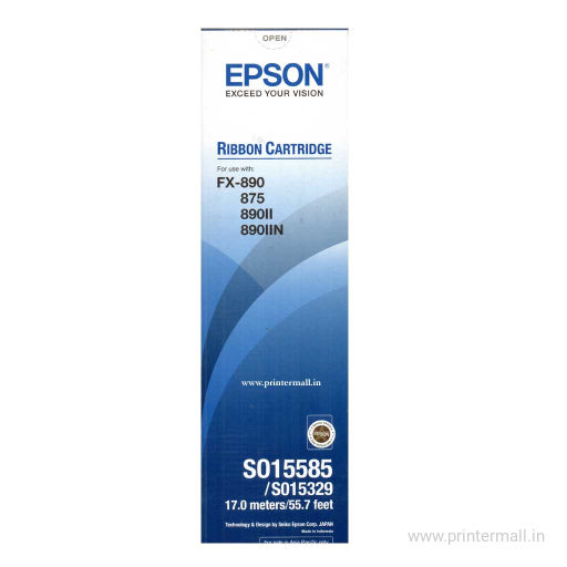 Epson Genuine Ribbon Cartridge FX-875, FX-890,  FX-890II ,FX-890IIN