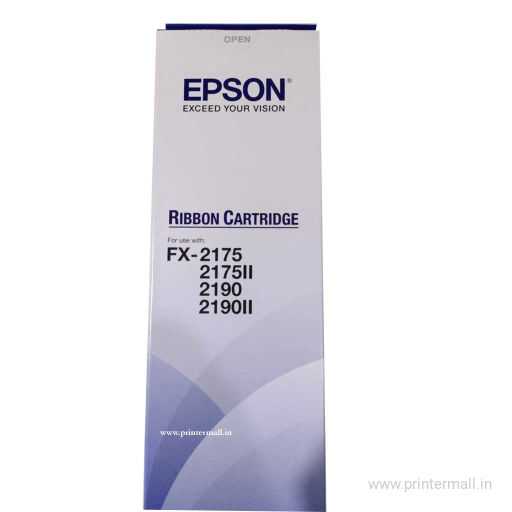 Epson Genuine Ribbon Cartridge FX-2175.FX-2175II,FX-2175II,FX-2190,FX-2190II