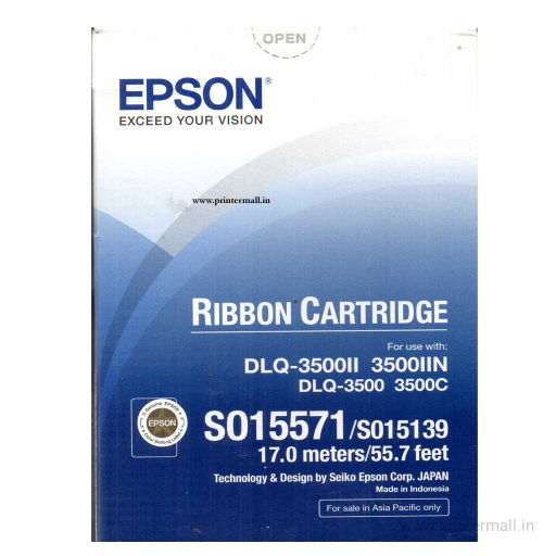 Epson Genuine Ribbon Cartridge Model EPSON DLQ-3500II, DLQ3500IIN, DLQ3500C, DLQ-3500