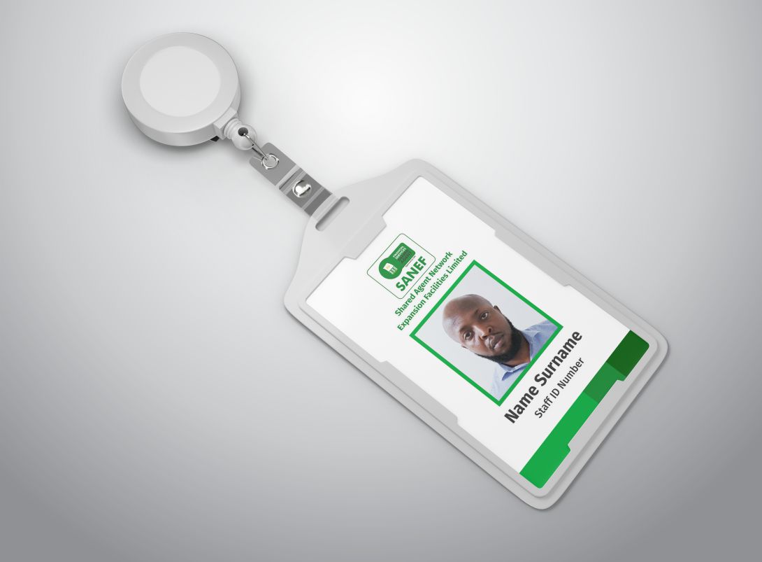 ID Cards (with Plain Retractable Badge Holder)