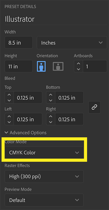 Как поменять rgb на cmyk в фотошопе