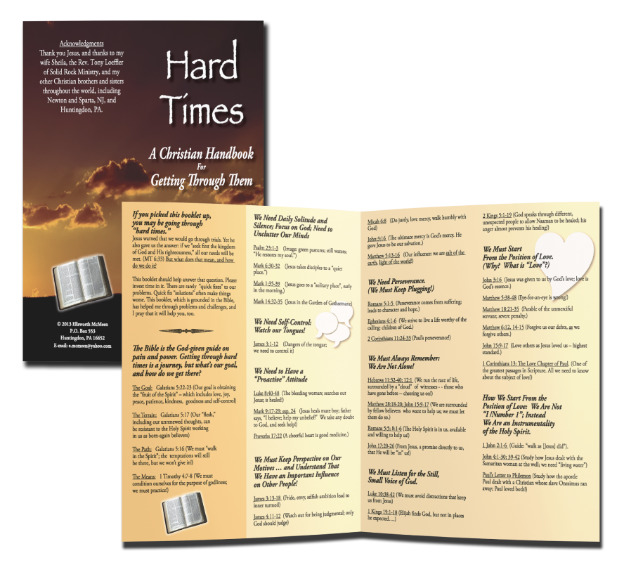 Religious brochure Religious brochure
