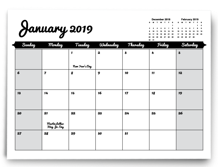 calendar templates printingcenterusa