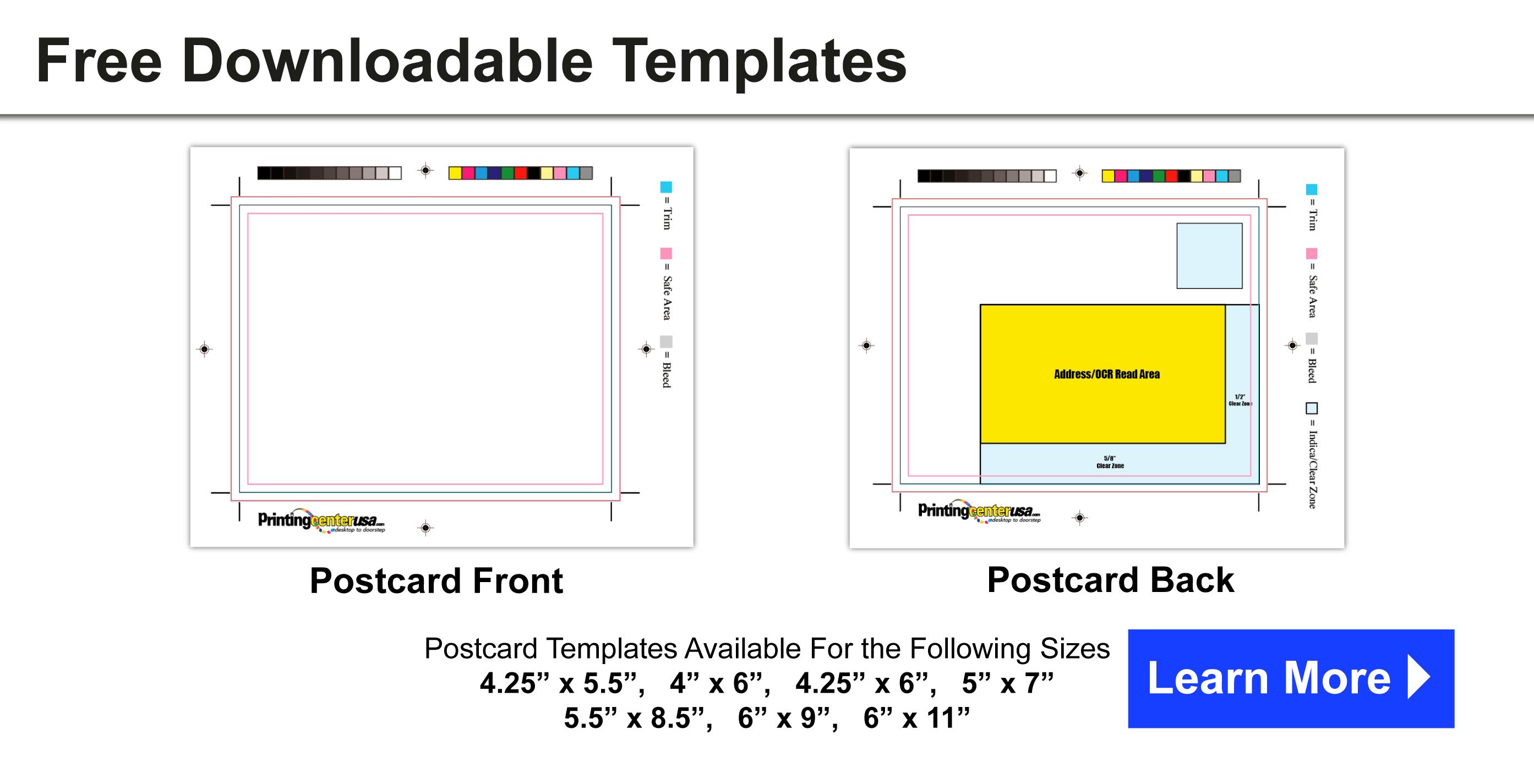 Postcard Printing PrintingCenterUSA