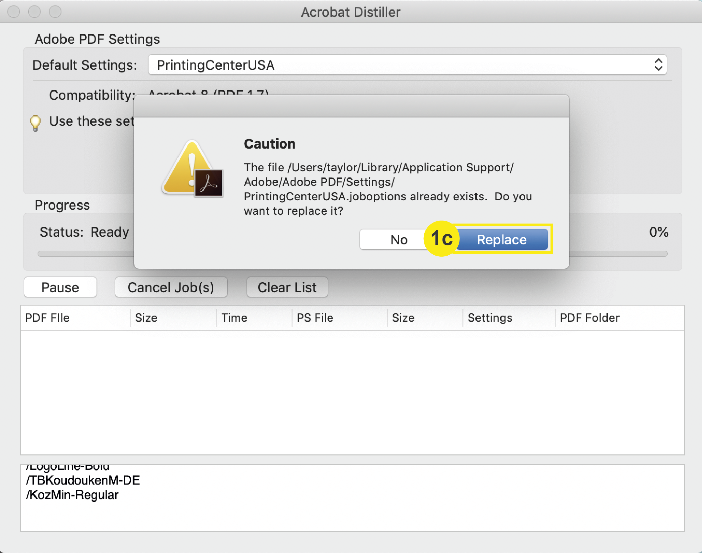 Color Settings – Support
