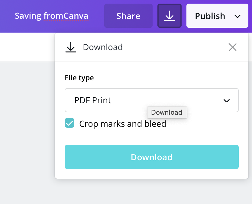 PrintingCenterUSA | File Saving Tutorial | Canva