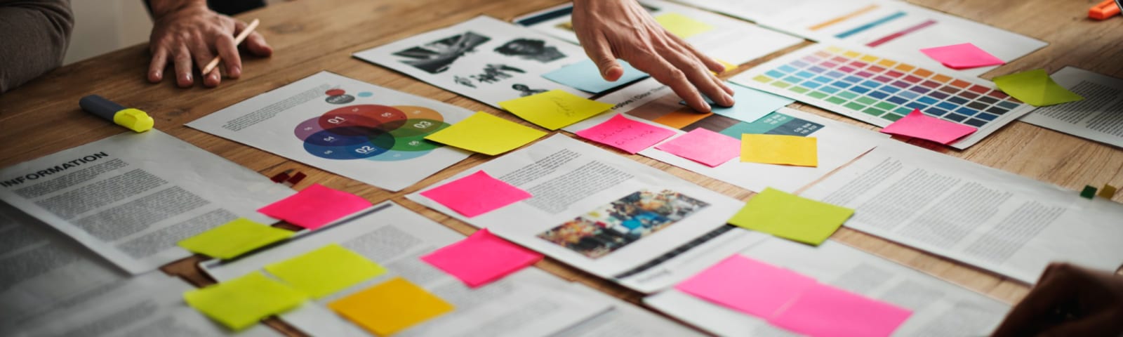 Imagem de destaque do post A importância da comunicação visual nas empresas