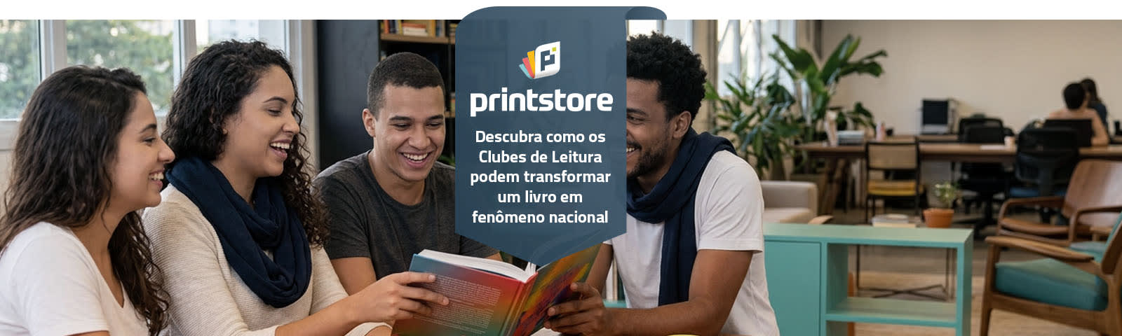 Imagem de destaque do post Descubra como os Clubes de Leitura podem transformar um livro em fenômeno nacional