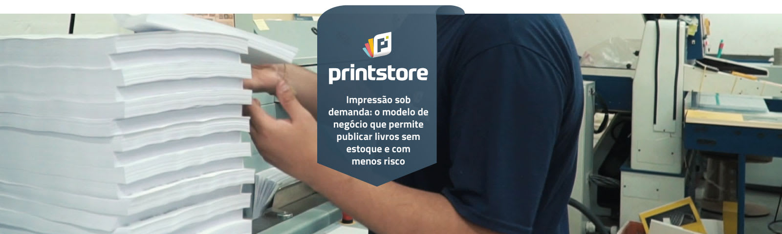 Imagem de destaque do post Impressão sob demanda: o modelo de negócio que permite publicar livros sem estoque e com menos risco