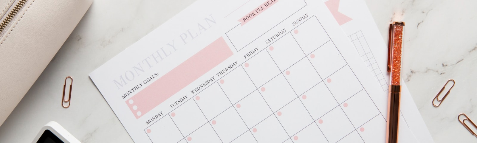 Imagem de destaque do post Planners para 2024: os melhores modelos para começar seu ano com organização