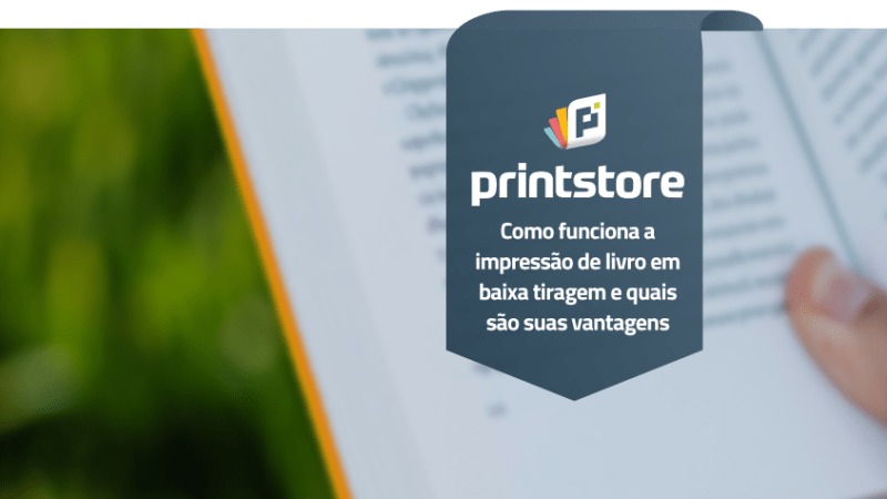 Imagem de destaque do post Como funciona a impressão de livro em baixa tiragem e quais são suas vantagens