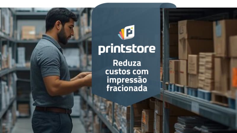 Imagem de destaque do post Como gerenciar estoques e reduzir custos com impressão fracionada de materiais corporativos