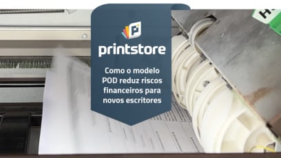 Thumbnail do post Como o modelo POD reduz riscos financeiros para novos escritores