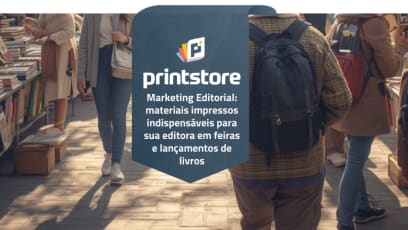 Thumbnail do post Marketing Editorial: materiais impressos indispensáveis para sua editora em feiras e lançamentos de livros