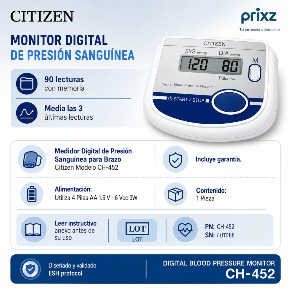 Citizen Baumanometro Ch-452