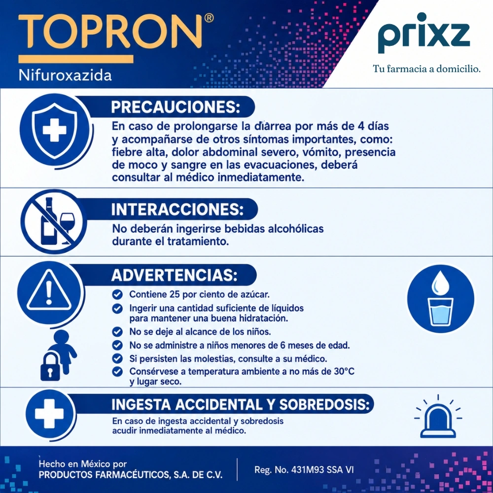 Topron 4.4 G Suspensión Oral 120 Ml