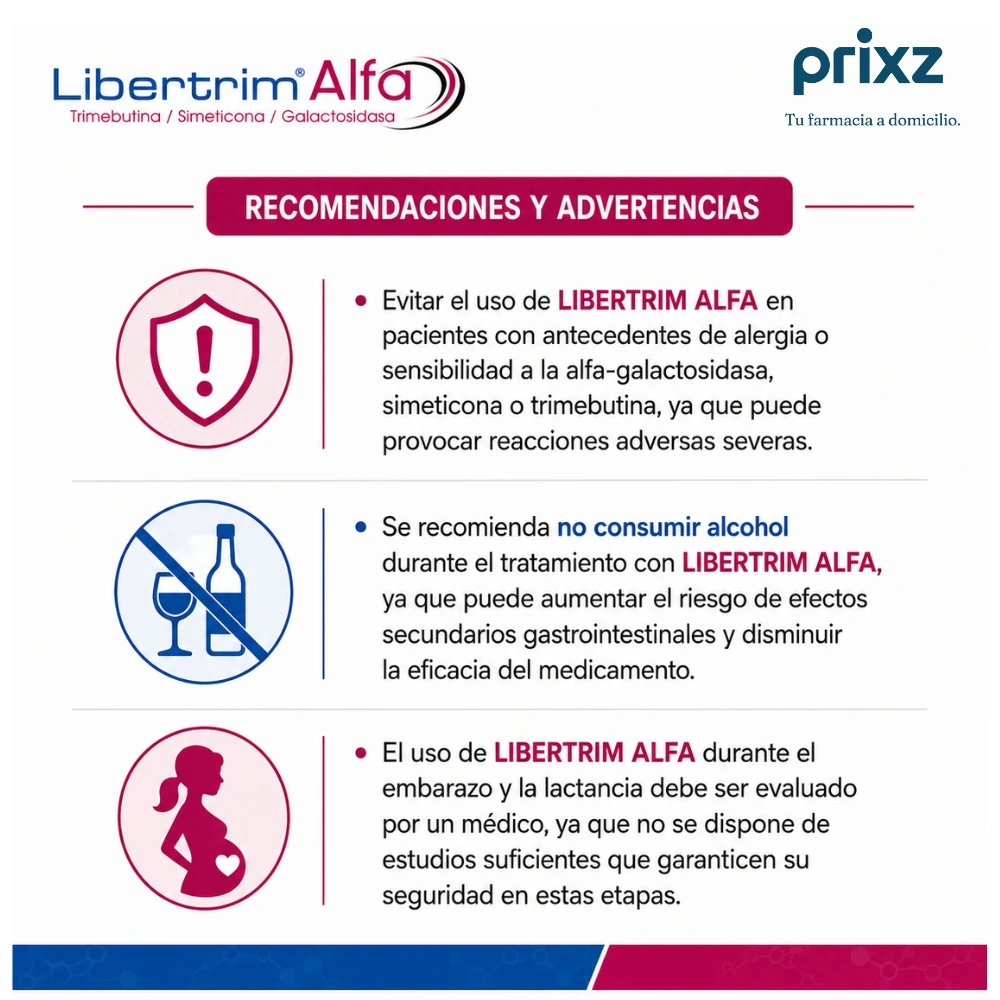 Libertrim Alfa 200 Mg/75 Mg /45 Mg Con 12 Comprimidos