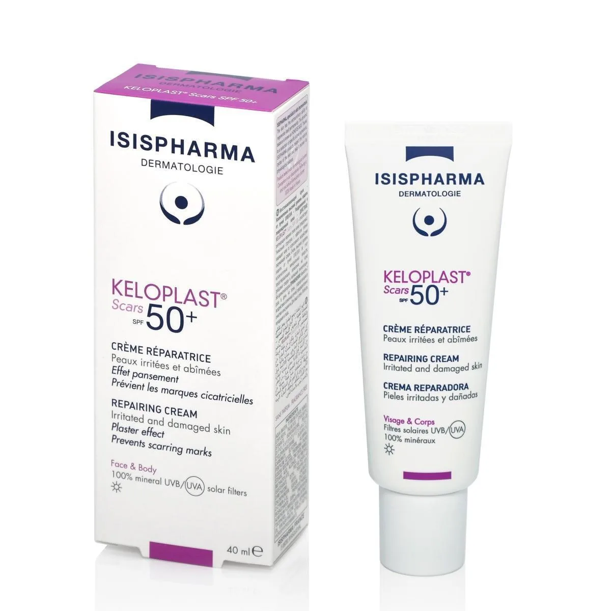 Comprar Keloplast Scars Crema Reparadora Piel Irritada Spf50 Con 40 Ml