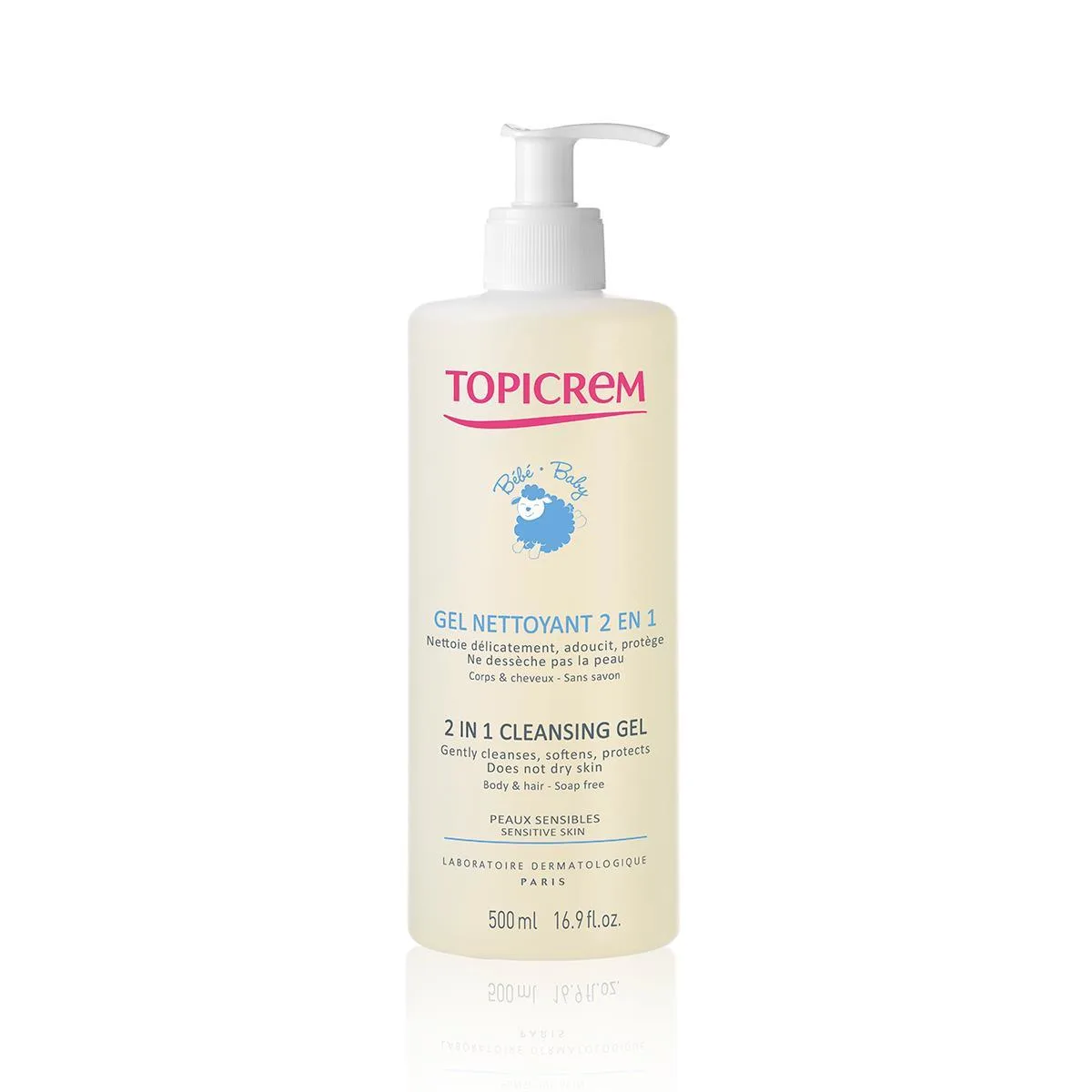 Comprar Topicrem Gel Limpiador Para Bebé 2 En 1 Con 500 Ml