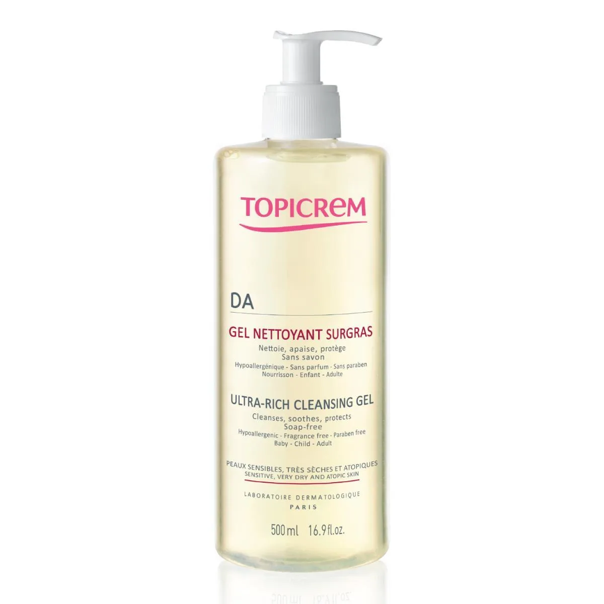 Comprar Topicrem Da Gel Limpiador Ultra Rich Con 500 Ml