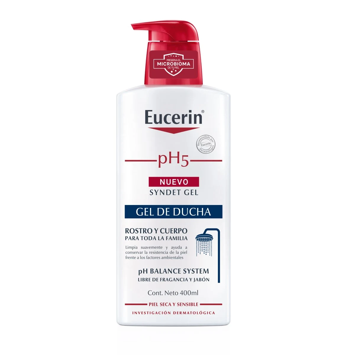 Comprar Eucerin Ph5 Syndet Gel De Ducha Con 400 Ml