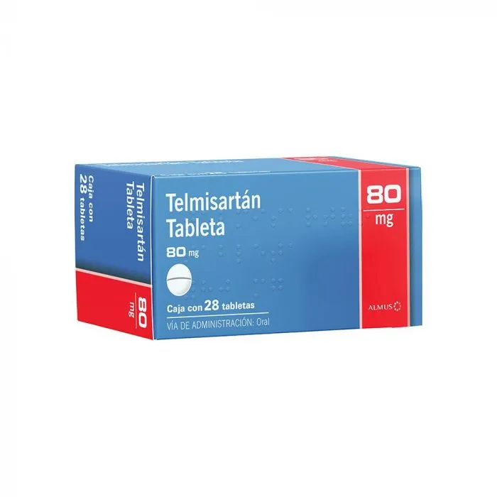 Comprar Telmisartán 80 Mg Con 28 Tabletas