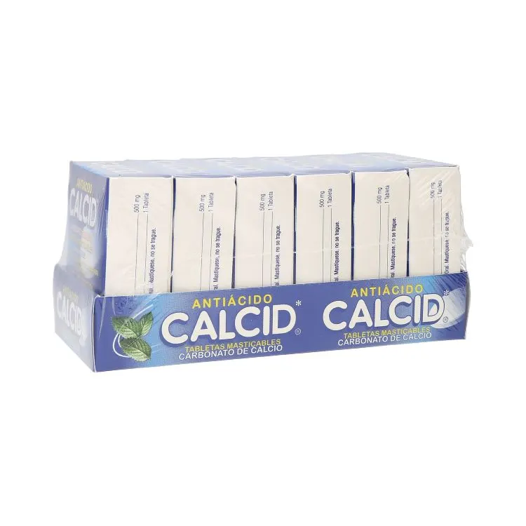 Comprar Calcid 500 Mg Con 18 Rollos