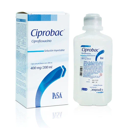 Comprar Ciprobac 400 Mg Solución Inyectable 200 Ml