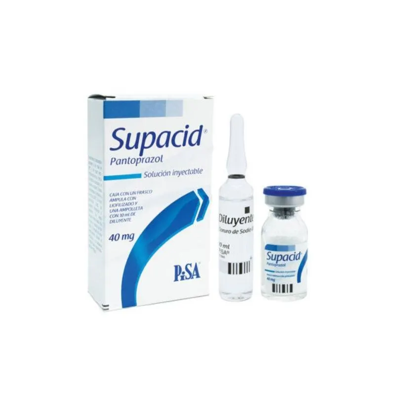 Comprar Supacid 40 Mg Con 1 Frasco Ámpula De Solución Inyectable 10 Ml