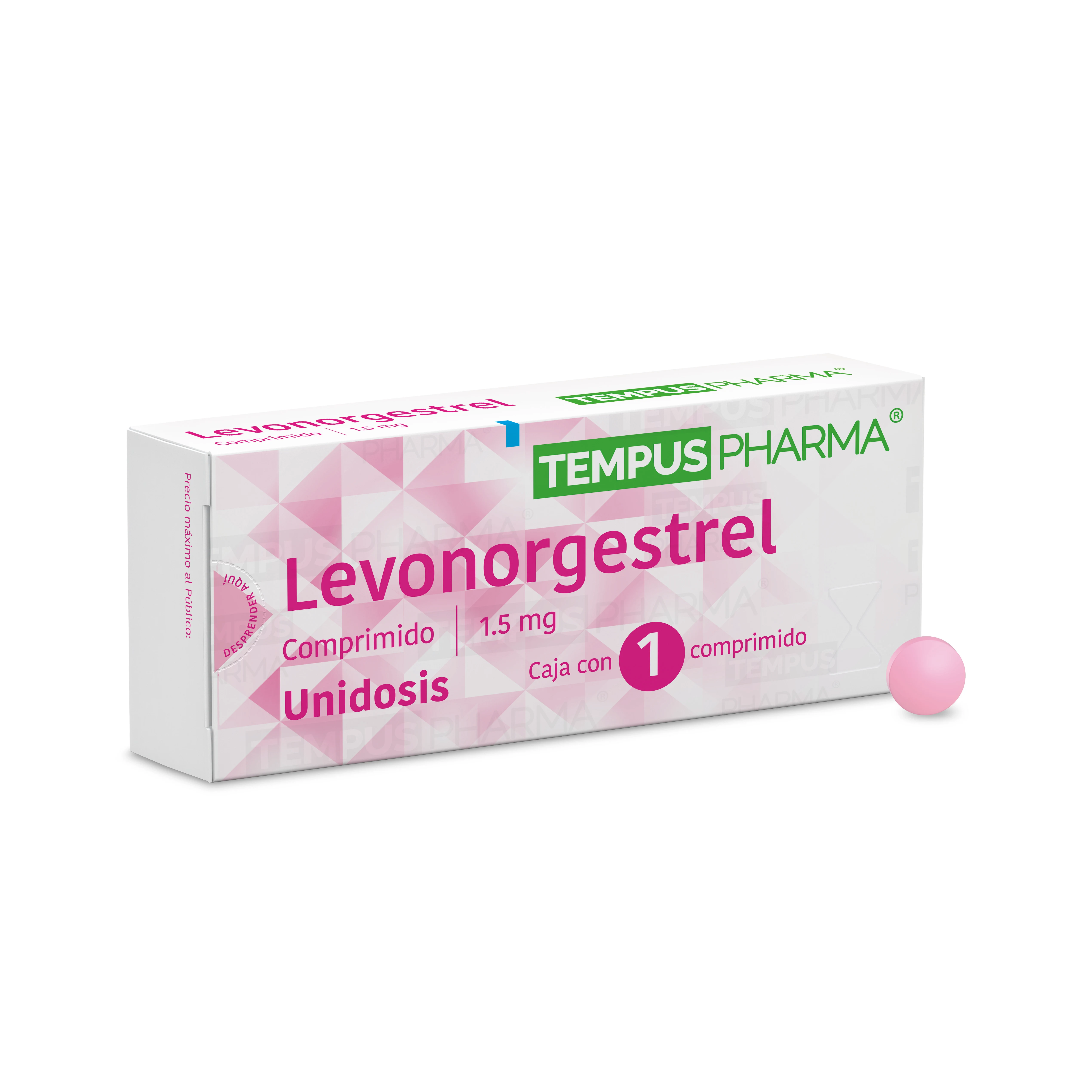 Comprar Levonorgestrel 1.5 Mg Con 1 Comprimido