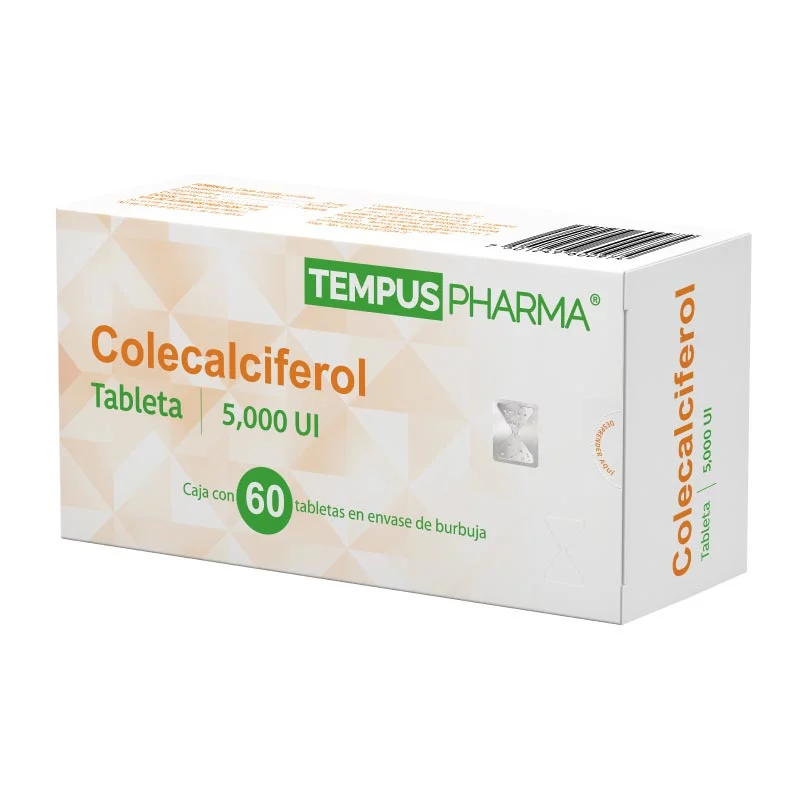 Comprar Colecalciferol 5000Ui Con 60 Tabletas