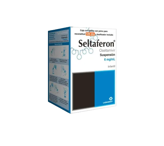 Comprar Seltaferon 6 Mg Polvo Para Suspensión Infantil 125 Ml