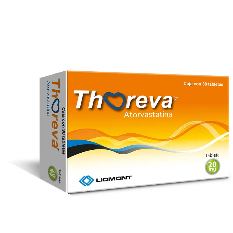 Comprar Thoreva 20 Mg Con 30 Tabletas