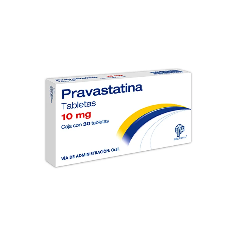 Comprar Pravastatina 10 Mg Con 30 Tabletas