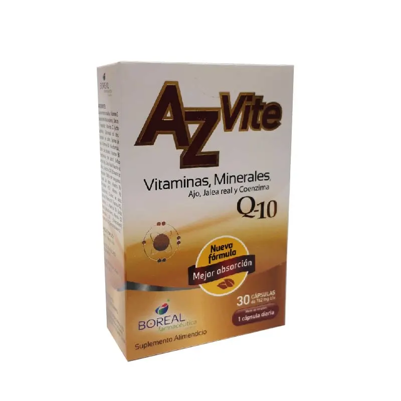 Comprar Azvite Suplemento Alimenticio Con 30 Cápsulas