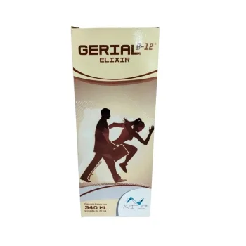 Comprar Gerial B-12 Elixir Jarabe 340 Ml